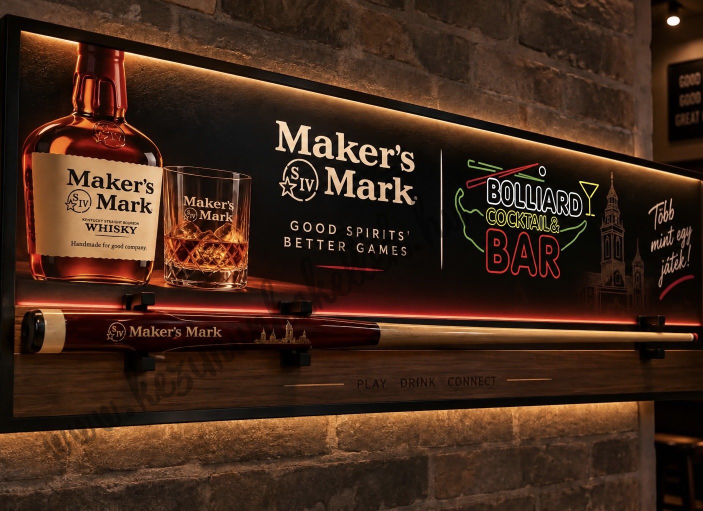 Maker's Mark Billiárd Verseny és Whisky Est