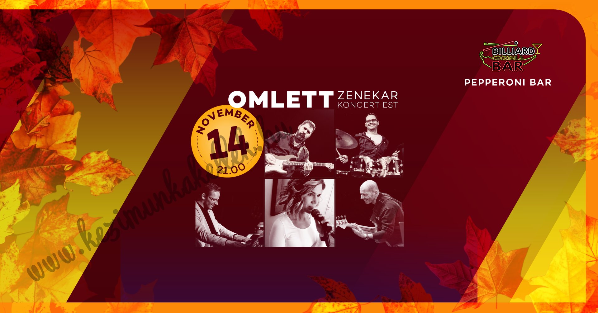 Omlett Zenekar Koncert Est